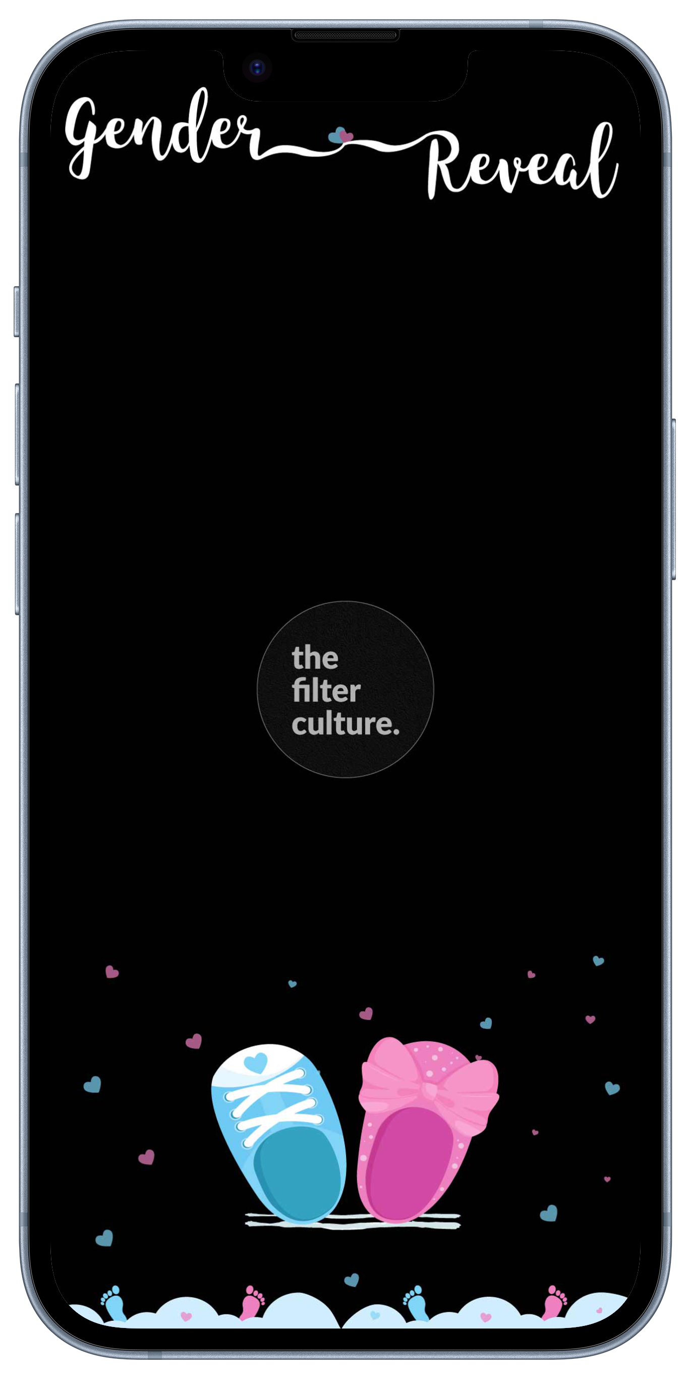 Exclusive Gender Reveal Filters