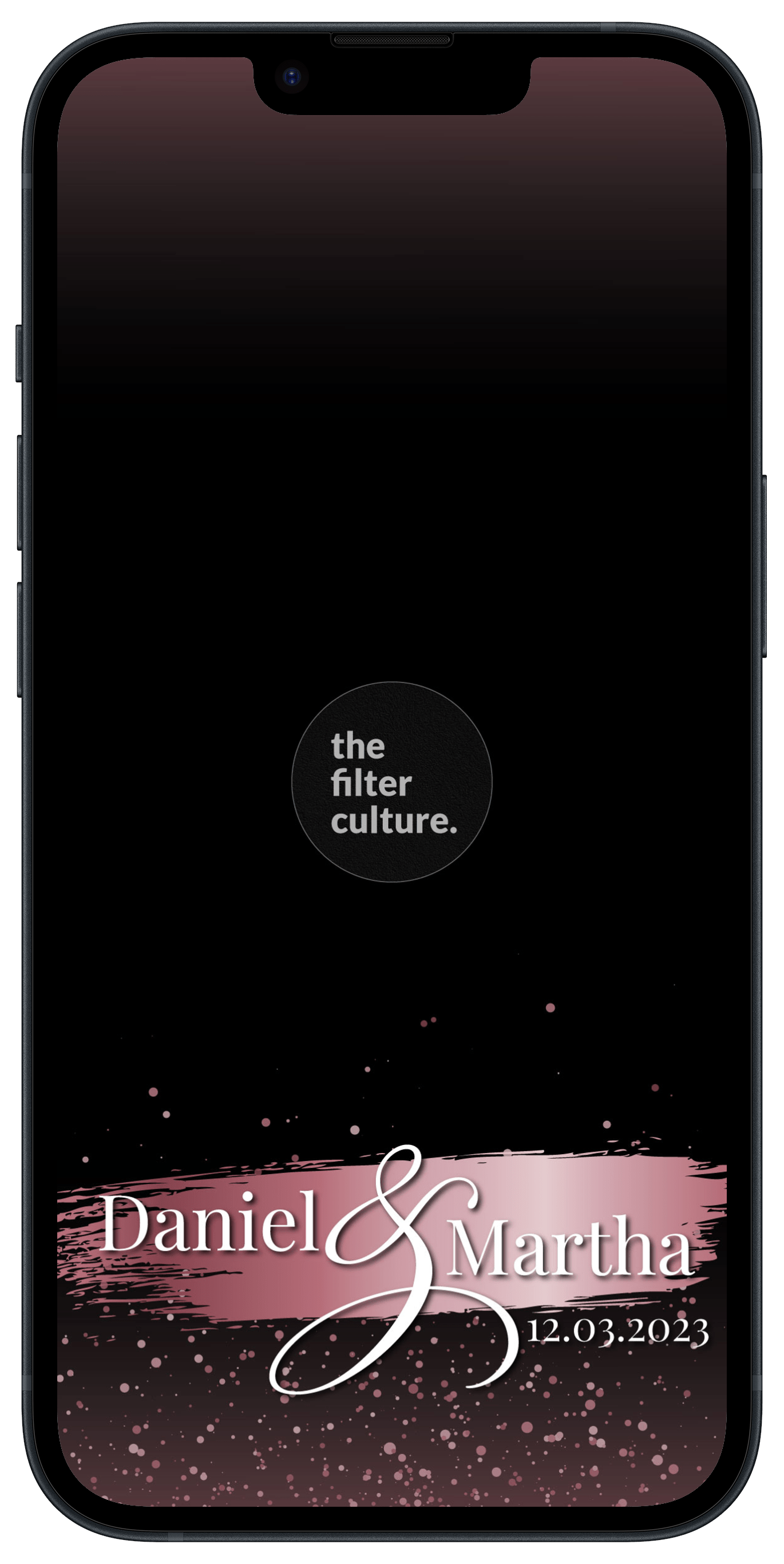 Wedding Filters With Name