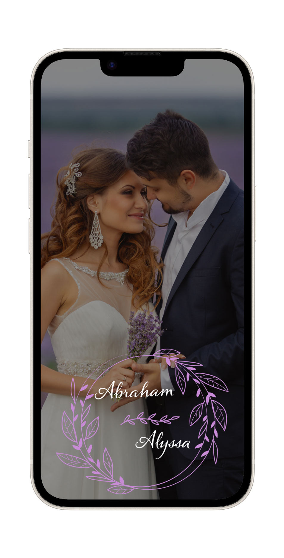 Custom Wedding Filter Instagram