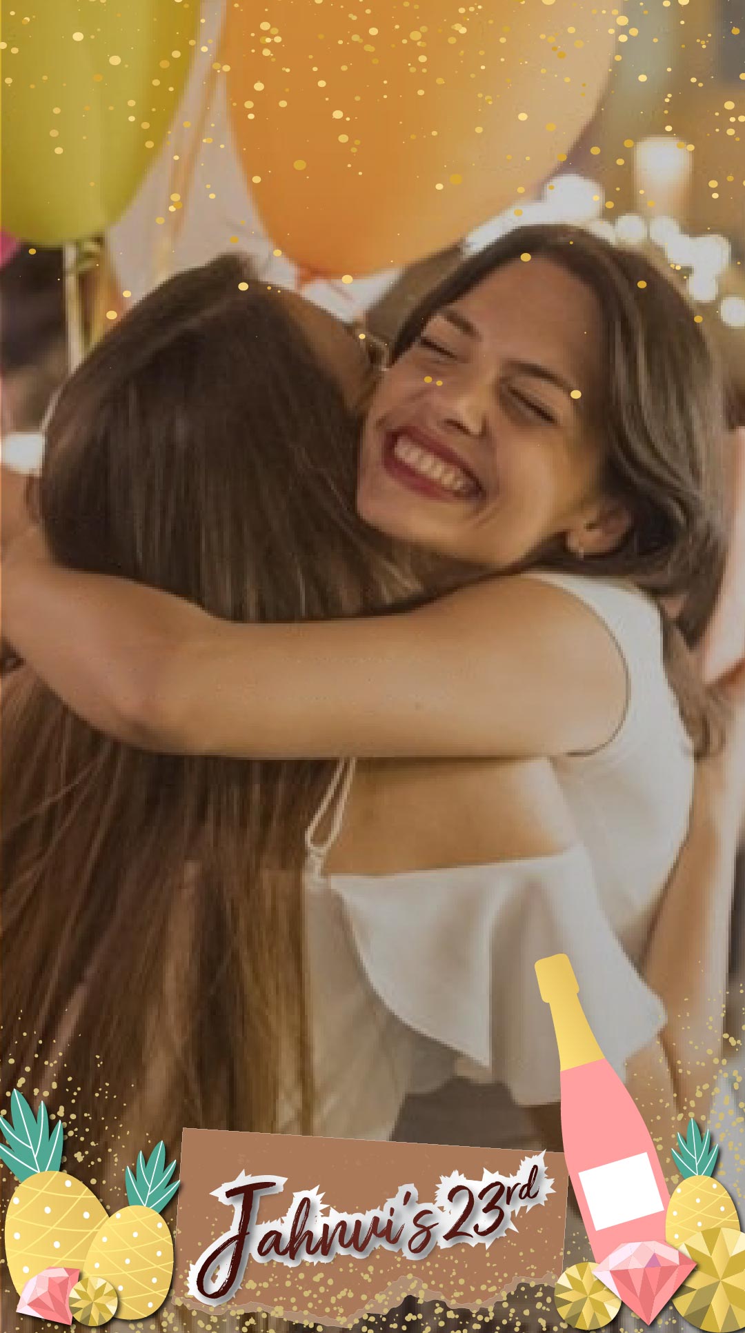 Customized Birthday Filter