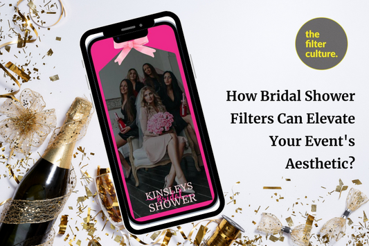 How Bridal Shower Filters Can Elevate Your Event's Aesthetic?