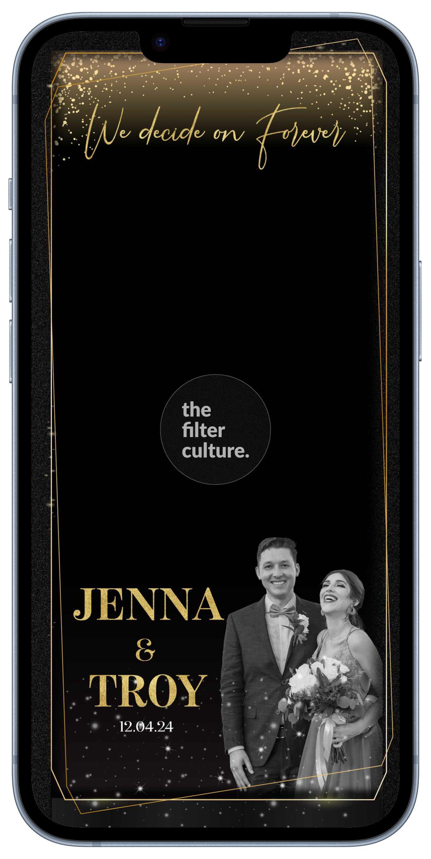 Snapchat Geofilter Wedding