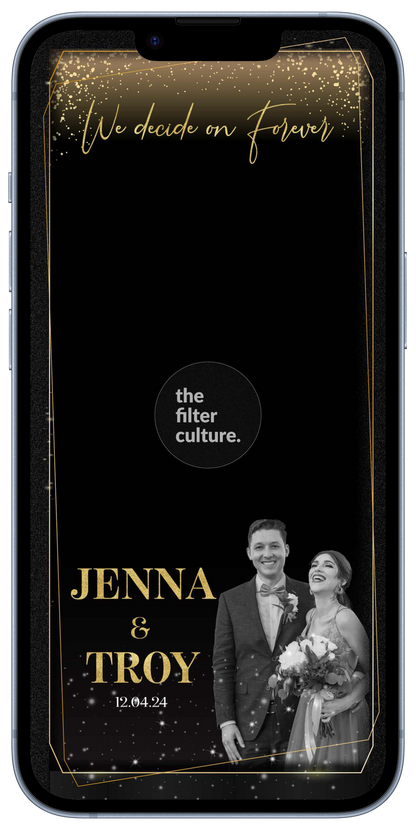 Snapchat Geofilter Wedding