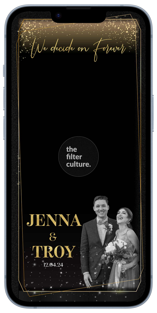 Snapchat Geofilter Wedding