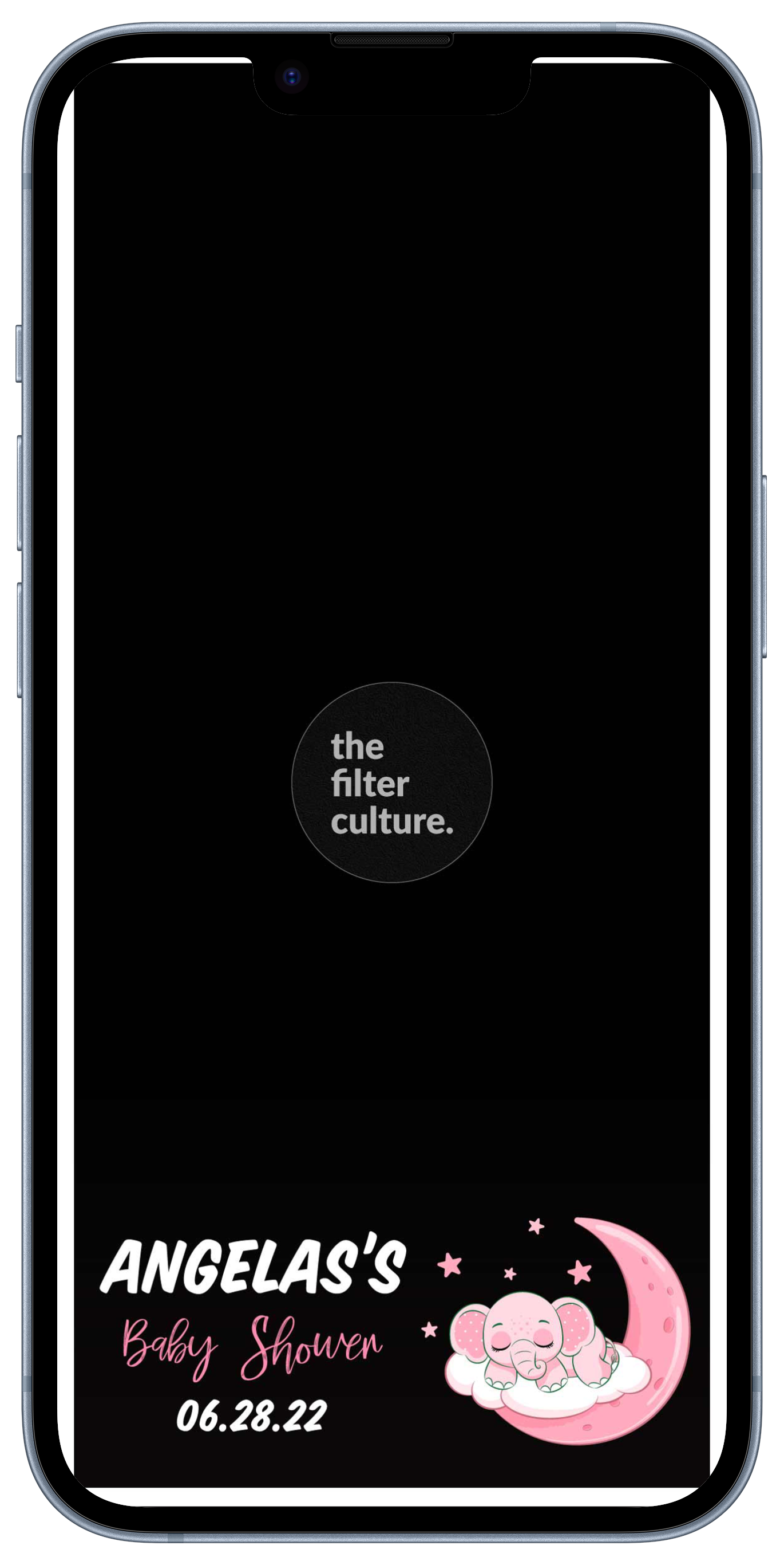 Baby Shower Photo Filter