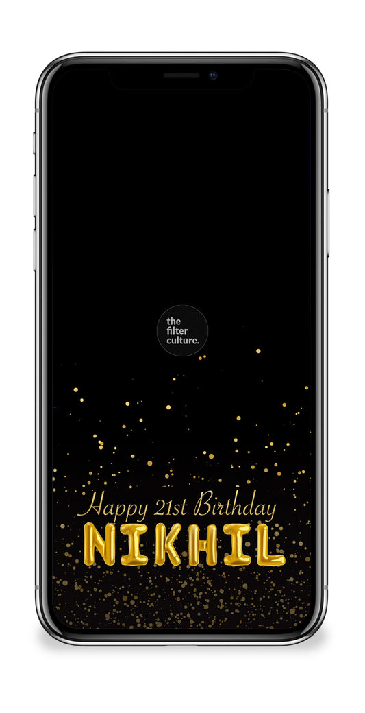 Buy Instagram Birthday Filter