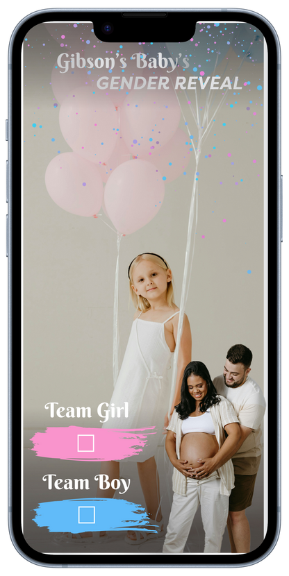 Instagram Baby Shower Filter