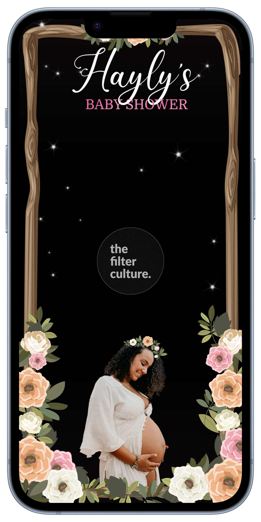 Baby Shower Snapchat Filter