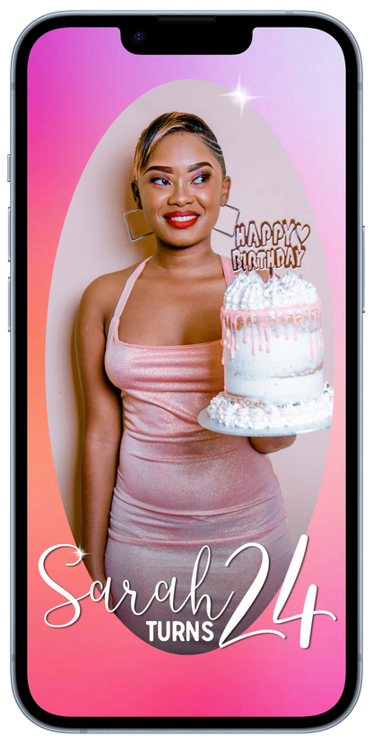 Birthday Snapchat Filter