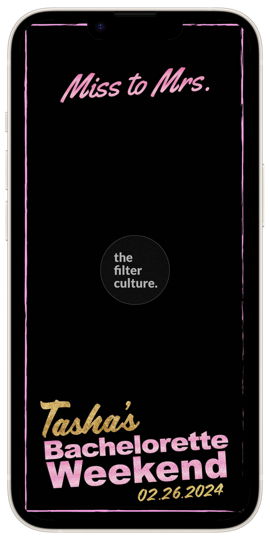 Custom Filters For Bachelorette Party