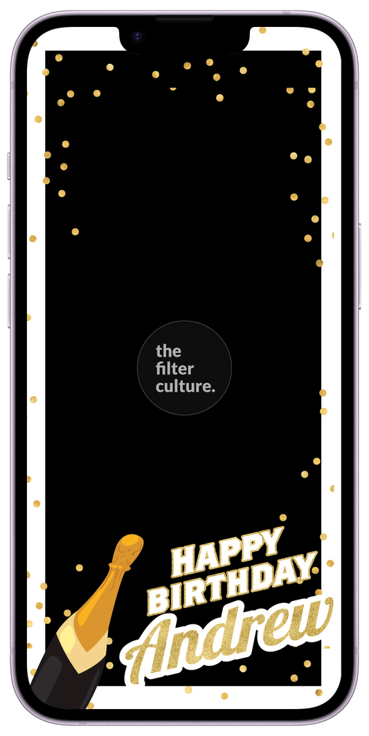 Birthday Snapchat Filter