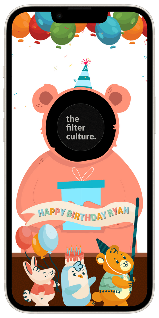 Kids Cartoon Birthday Filter