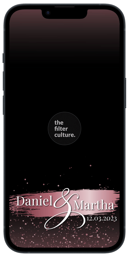 Wedding Filters With Name