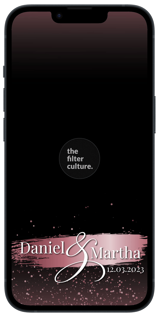 Wedding Filters With Name