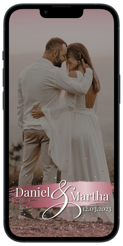 Wedding Snapchat Filter With Name