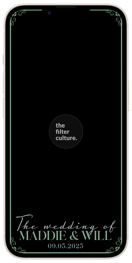 Custom Wedding Filter For Instagram