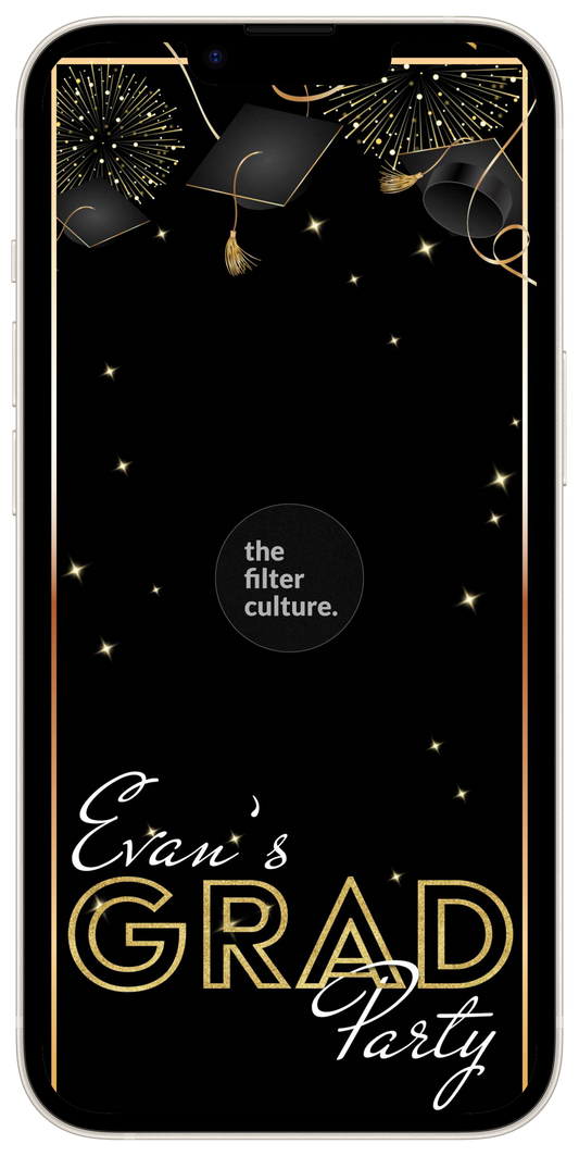 Cheer With Graduation Filters