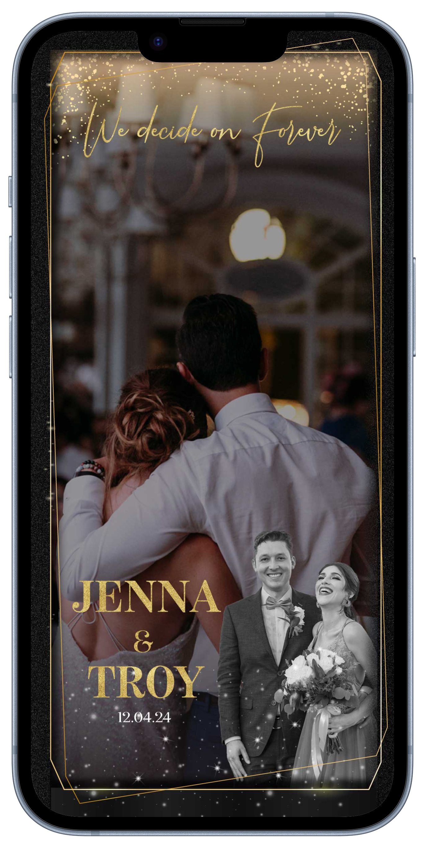 Personalized Wedding Snapchat Filter