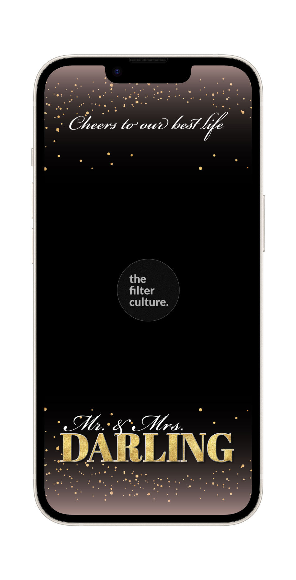 Cool Snapchat Wedding Filter