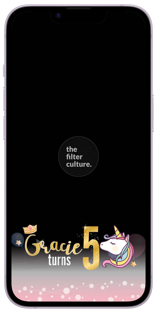 Kids Birthday Snapchat Geofilter