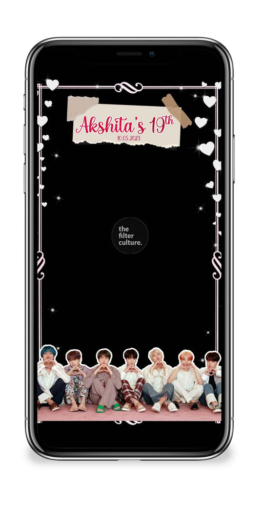 BTS Filters For Snapchat