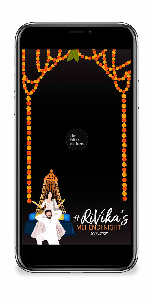 Personalized Mehendi Filter