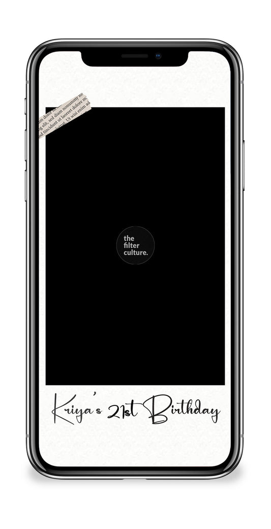 Text Birthday Filter