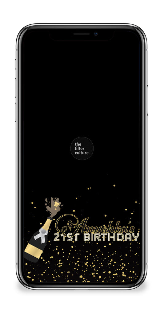 Custom Birthday Filter Text